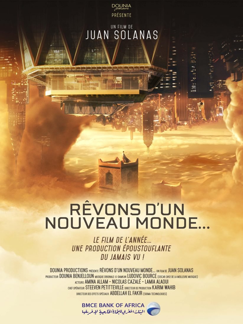 "Ensemble, rêvons d'un nouveau monde" 2 Affiche BMCE