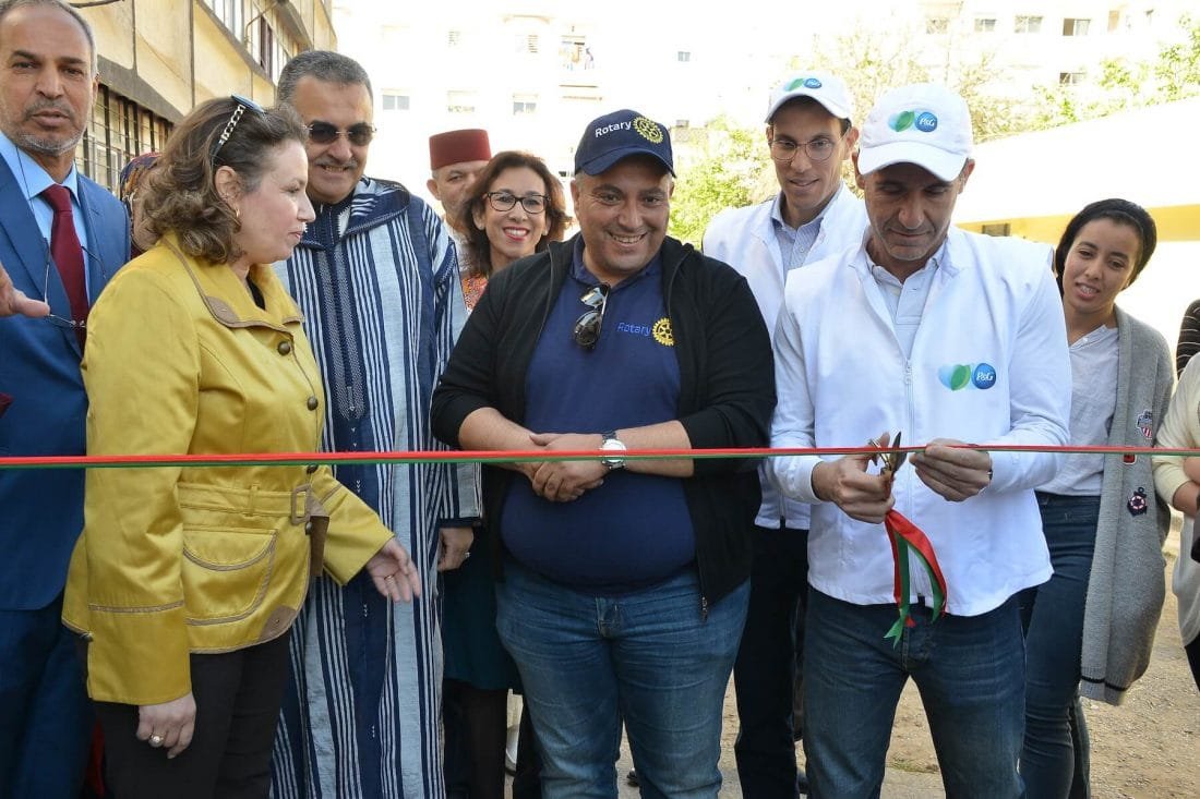 #RSE : Procter & Gamble réhabilite le nouvel internat du lycée Ouadi Eddahab à Kénitra 2 RSE Procter And Gamble 01