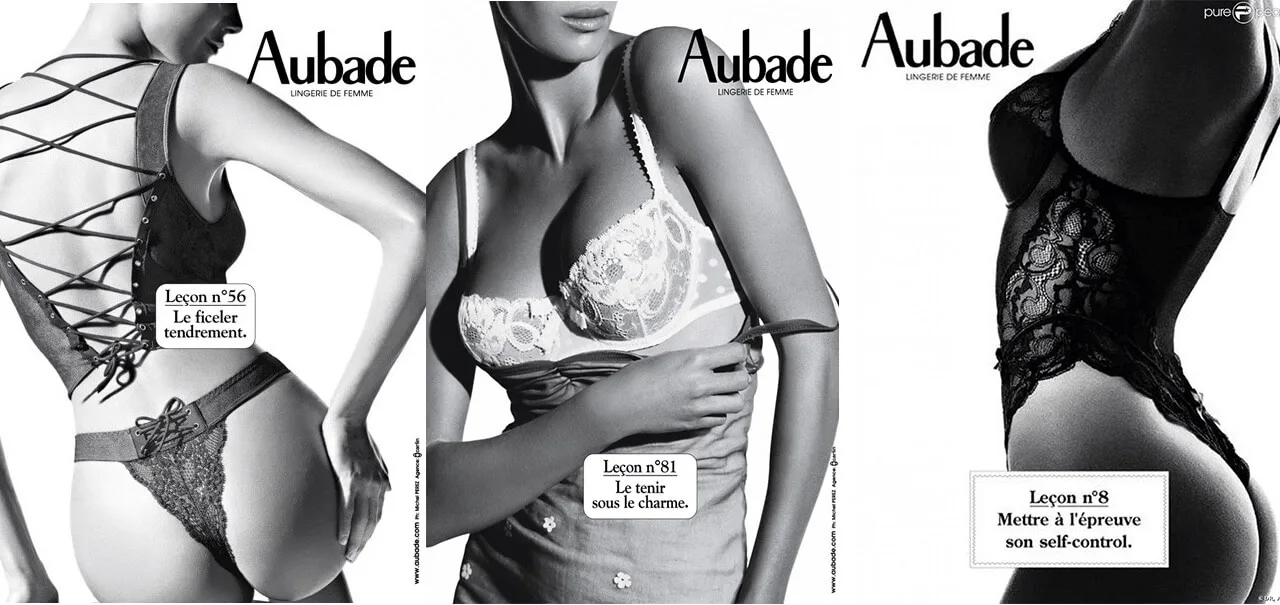 Lingerie : Décryptage des publicités iconiques d’Aubade et Wonderbra 9 aubade-03