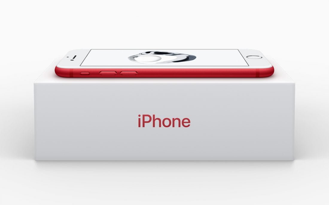 Apple présente l’iPhone 7 et l’iPhone 7 Plus (PRODUCT)RED Special Edition 4 apple_iphone_product_red_box