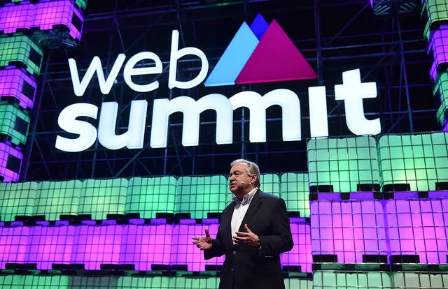 Web Summit ramps up sustainability efforts 2 web summit antonio guterres united nations