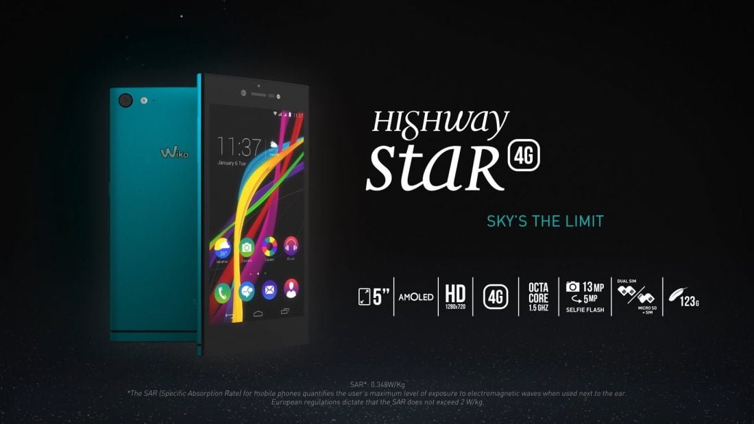 La marque de smartphones Wiko s'installe au Maroc 3 wiko-highway-star