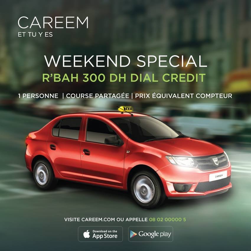 Smart Taxi : Careem lance le "taxi partagé" 3 careem-maroc