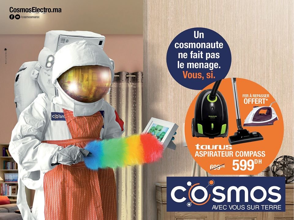 Cosmos : L'ovni de la pub marocaine est de retour ! 5 cosmos