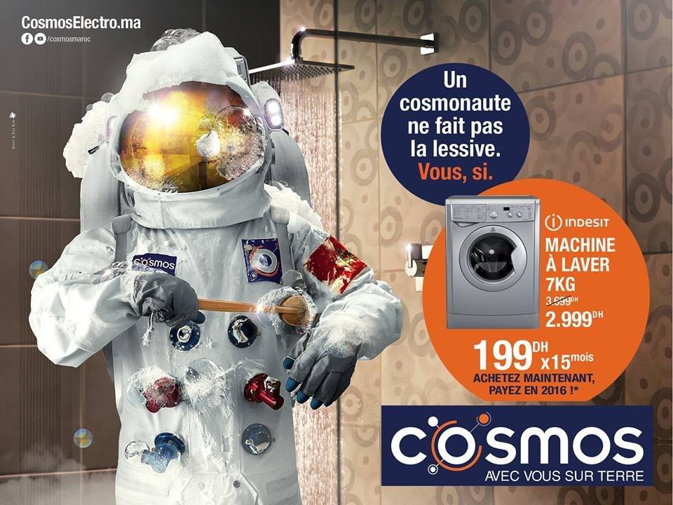 Cosmos : L'ovni de la pub marocaine est de retour ! 7 cosmos