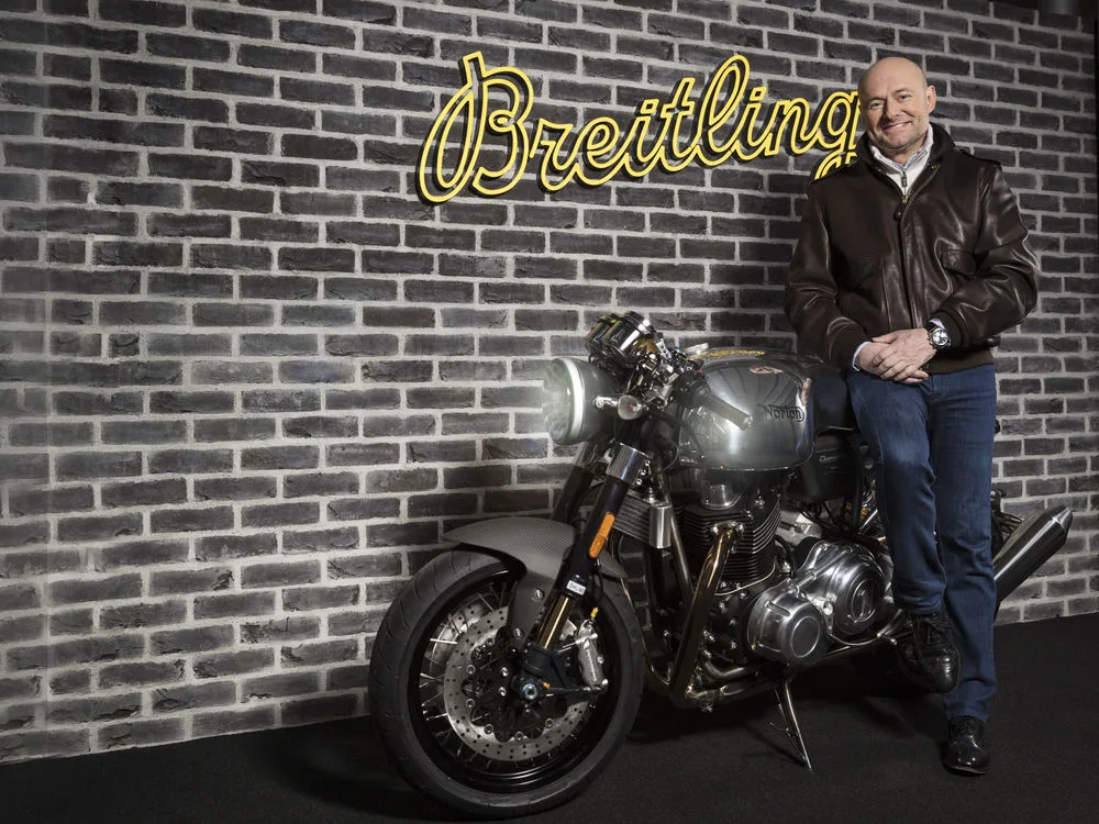 Georges Kern, global CEO of Breitling, discusses the luxury market in the Middle East 1 Georges Kern Breitling