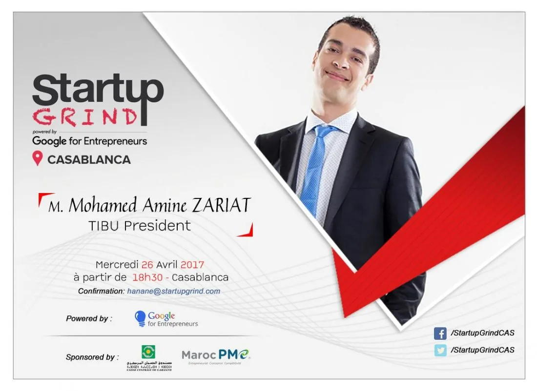 Google Startup Grind Mohamed Amine Zariat