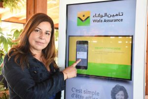 Monia Elhassar Directrice Communication Wafa Assurance