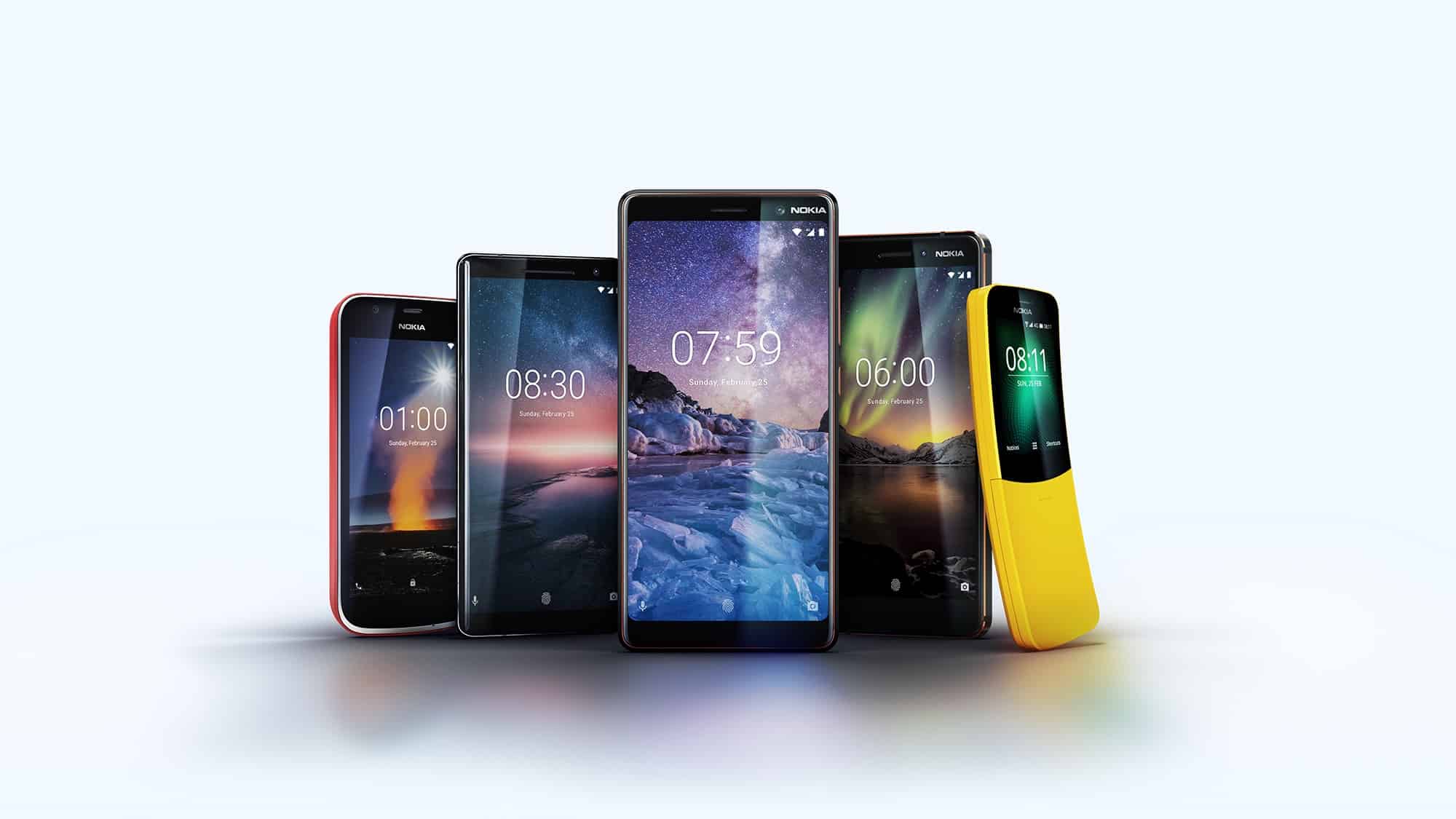 Nokia phones family
