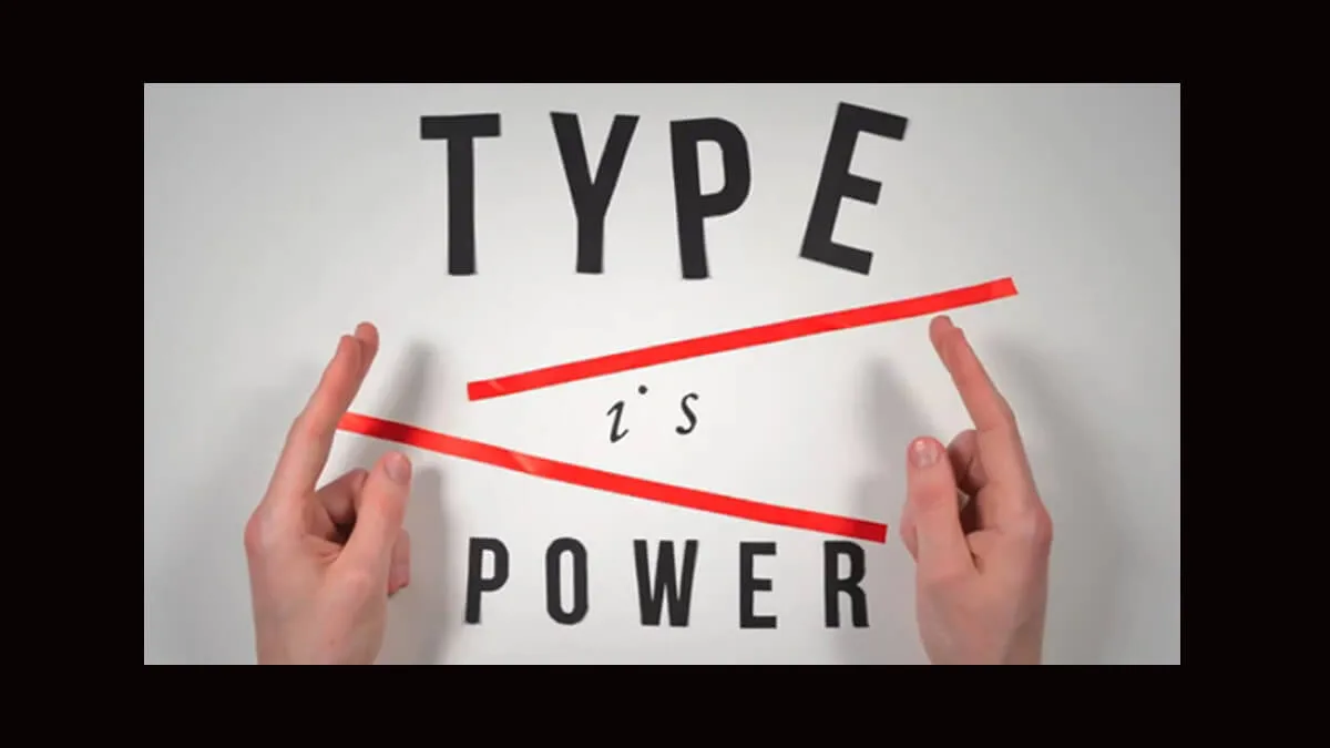 Court-métrage - Animation : The History Of Typography 1 The History of Typography