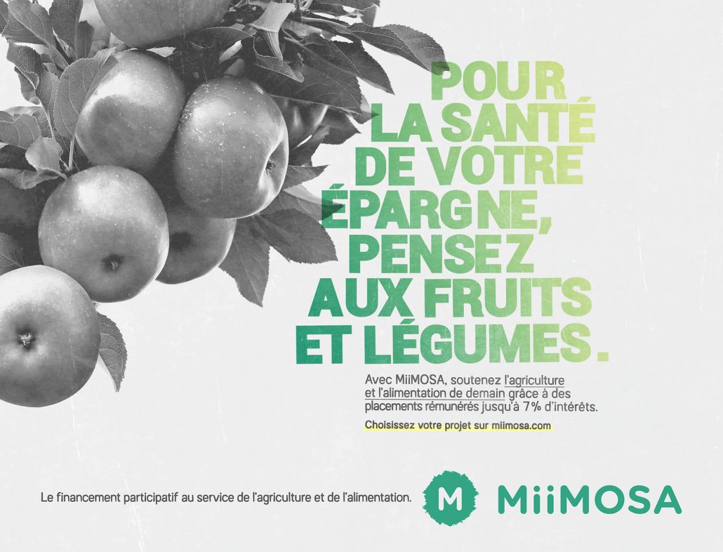 Visuel Fruits et légumes campagne Miimosa