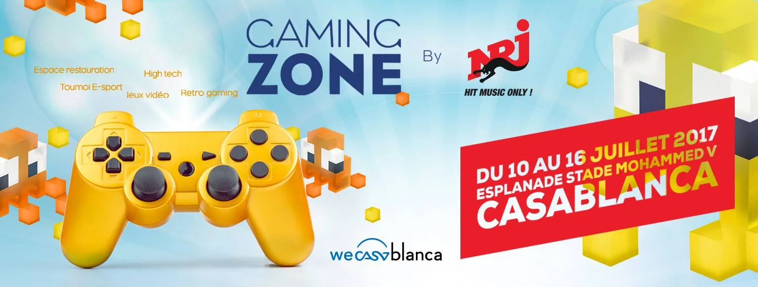 Gaming Zone by NRJ 17 nrj maroc gaming zone