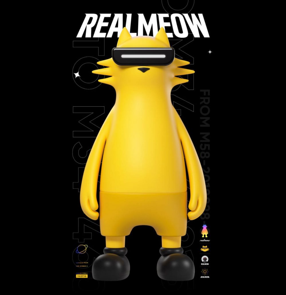 La marque de smartphone realme lance ainsi son premier jouet design « realmeow », qui se veut une combinaison d’un design à la fois high-tech et avant-gardiste.